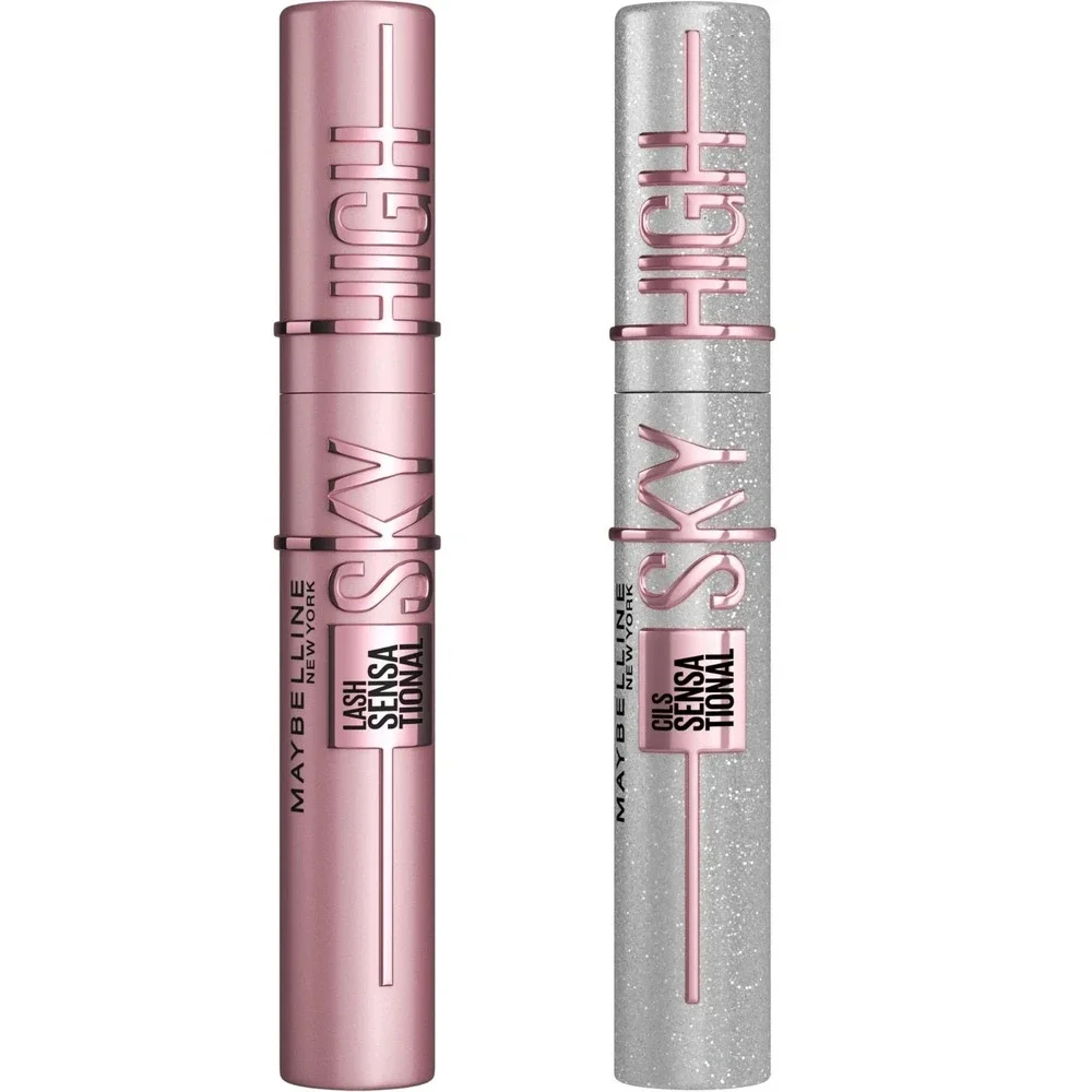 Maybelline Lash Sensational Holiday Makeup Kit Sky High Glitter Mascara Gift